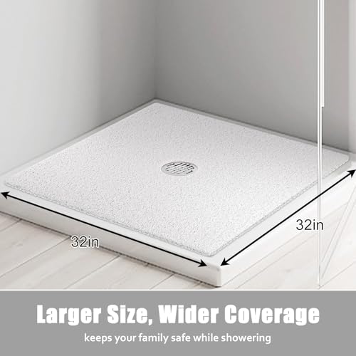 Square Shower Mat Non Slip