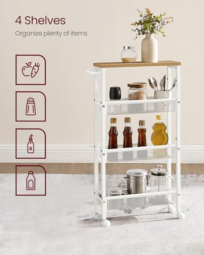 Slim Rolling Cart