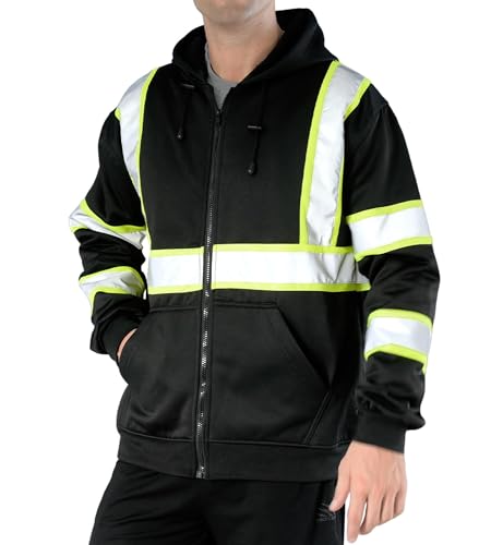High Visibility Safety Sweatshirt for Men