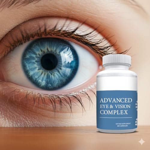 1 Complete Research Vision Formula Advanced Eye Health Vitamin & Mineral Supplement Support w (180 Count)