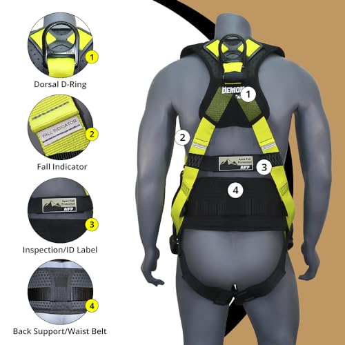 Demon Fall Protection Comfortable Safety Harness