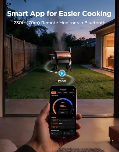 Bluetooth Meat Thermometer Digital with App Alerts and Timer Mode (2 Count)