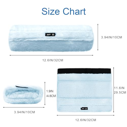 Wheelchair Armrest Pads Covers Fuzzy Desk Chair Arm Pads Soft