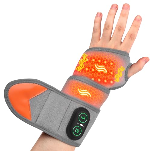 Wrist Heating Pad Red Light Massage Carpal Tunnel