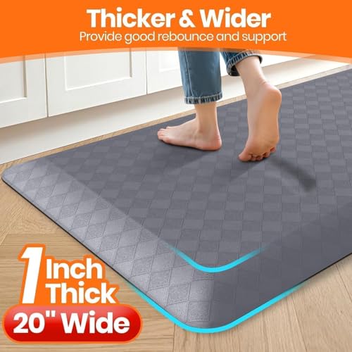 1" Thick Kitchen Mats for Floor