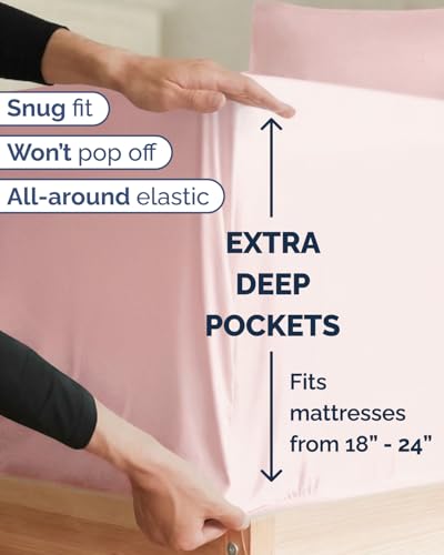 Extra Deep Twin XL Sheet Set (4 Count)
