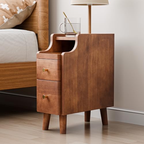 Nightstand with Drawers Set 2
