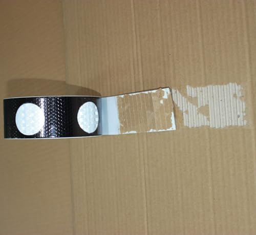 Black White Reflective Tape 2 inch Wide
