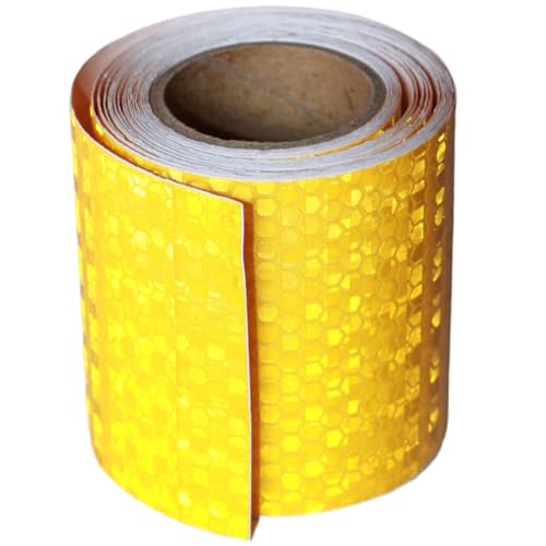 Yellow Reflective Tape Outdoor Waterproof 3 inch (10 Foot)