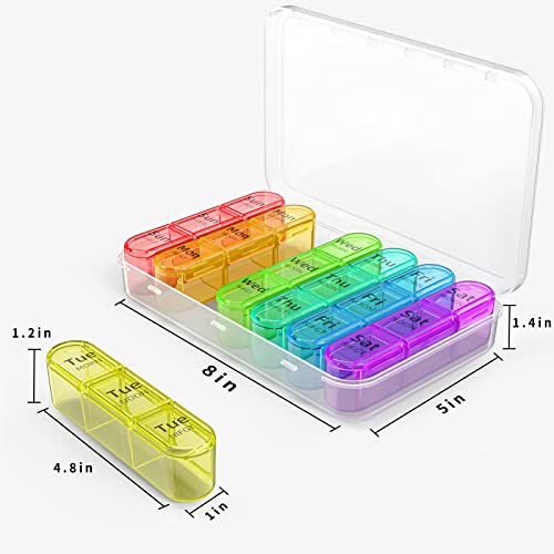 Pill Organizer 3 Times a Day