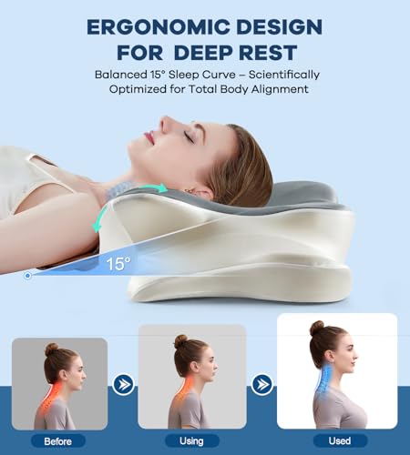 Cervical Pillow for Neck and Shoulder Pain Relief