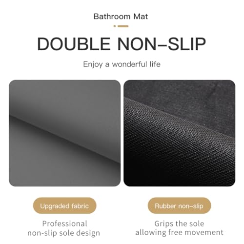 Super Absorbent Bath Mat for Shower & Tub (86.4 Sq Ft)
