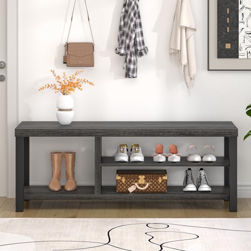 Entryway Bench with Shoe Storage