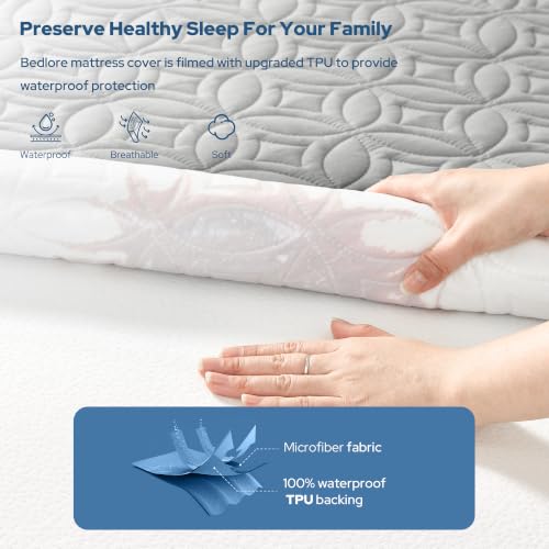 2 Pack Waterproof Mattress Protector Twin XL (2 Count)