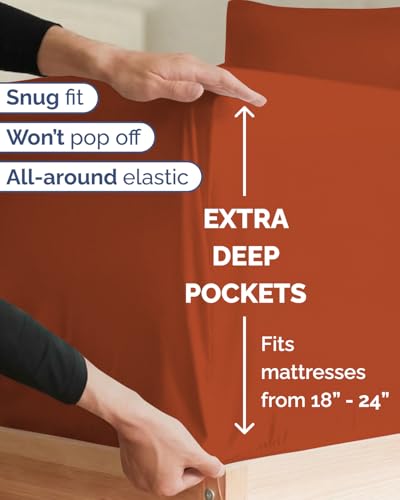 Extra Deep Twin XL Sheet Set (4 Count)