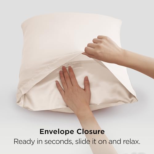 Satin Pillowcases King Set of 2 (2 Count)