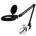 LED Magnifying Lamp with Clamp