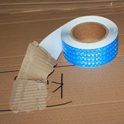 Industrial Reflective Tape Blue 2 inch Wide