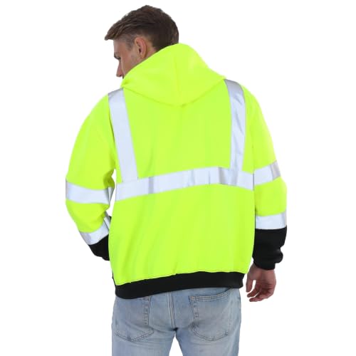 High Visibility Safety Sweatshirt for Men