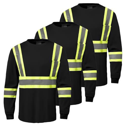 Hi Vis Safety Shirts (3 Count)