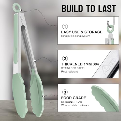 Silicone Serving Tongs for Cooking 9