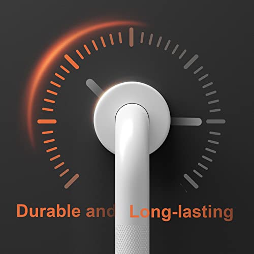 12 Inch White Grab Bar
