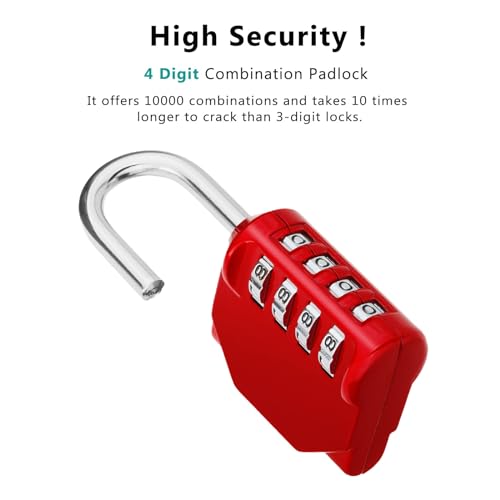 Combination Padlock 2 Pack (2 Count)