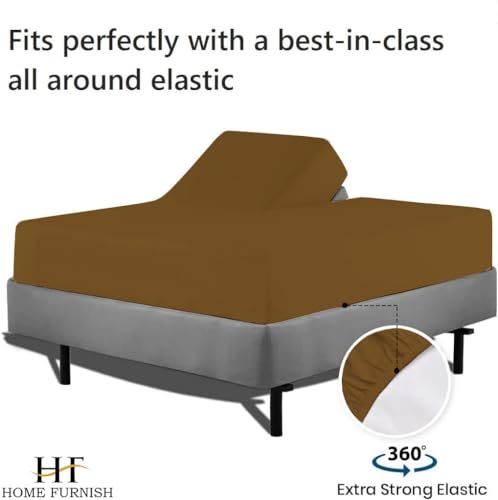 Top Split Queen Fitted Sheet Only for Adjustable beds