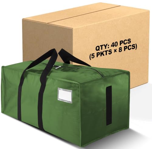 Supports 200lbs Heavy Duty Moving Bags (40 Count)