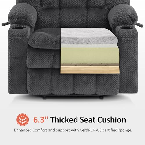 Dual Motor Power Lift Recliner Chair for Elderly R7897