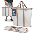 Collapsible Fabric Laundry Hamper Premium (2 Count)