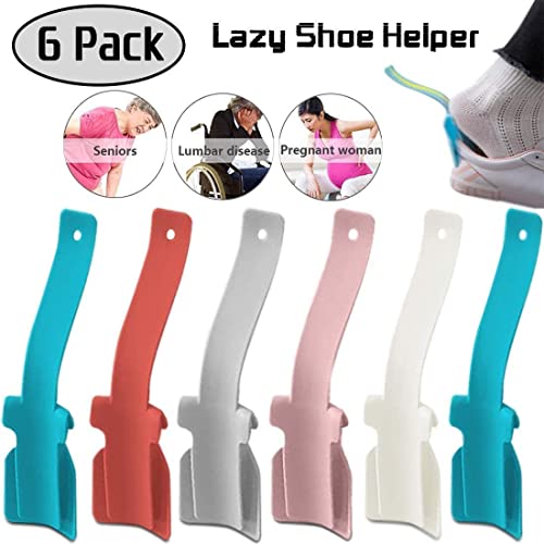 6 Pcs Lazy Shoe Helper Portable Sock Slider