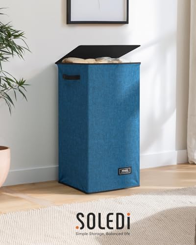 100L Laundry Hamper with Lid