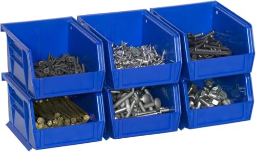 30210 AkroBins Plastic Storage Bins (6 Count)