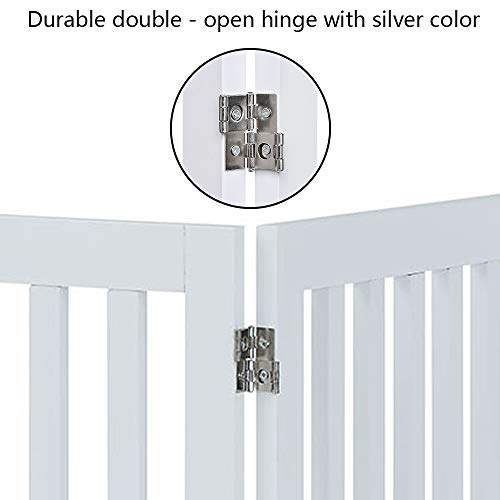 24”H Free Standing Pet Gate for Dog Cat