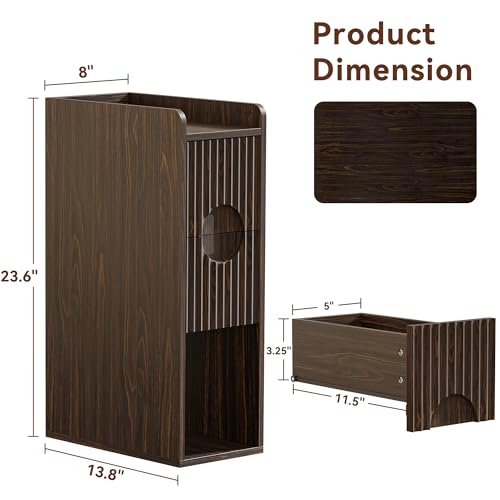 Narrow Nightstand Set of 2 (2 Count)