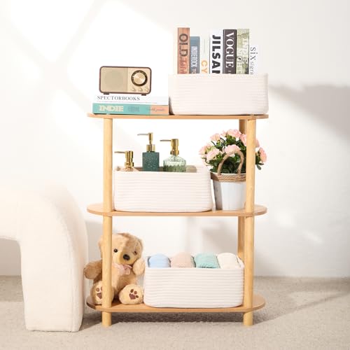 Small Storage Baskets for Organizing (4 Count)
