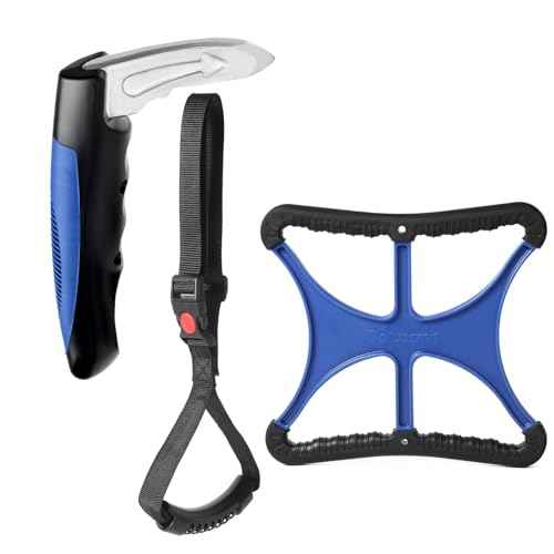 3-in-1 Mobility Independence Kit: Car Door Handle for Elderly, Car Handle Assist Support, Portable Liberty Lift Assist, Auto Grab Bar Cane Support Aid Help Seniors and Handicap Get Out of Vehicle