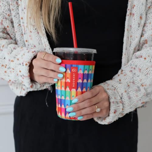 JavaSok Iced Coffee & Cold Soda Insulated Neoprene Cup Sleeve
