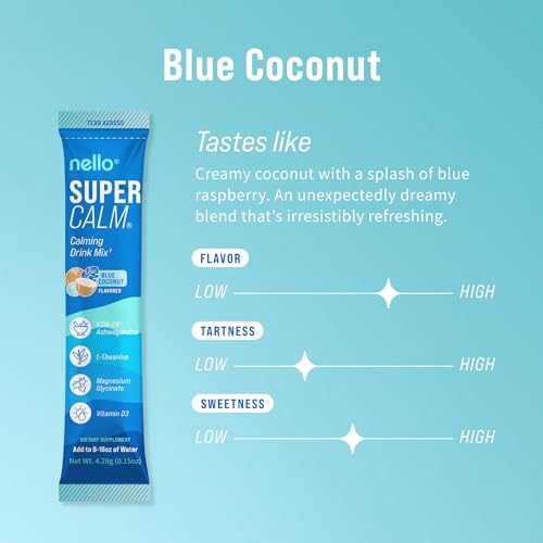 Supercalm Drink Mix with Magnesium Glycinate (3 Ounce)