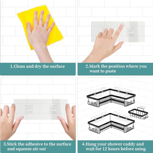 Corner Shower Caddy (3 Count)