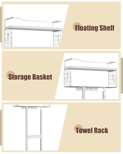 Towel Racks for Bathroom (6 Count)