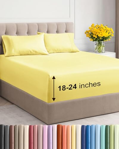 Extra Deep Twin Sheet Set