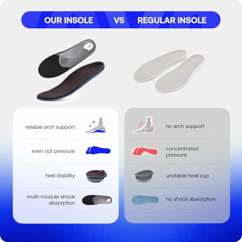 250+lbs Winter Thermal Wool Insoles for Men Women