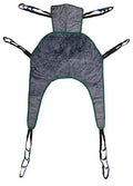 Universal Divided Leg Patient Lift Sling with Headrest
