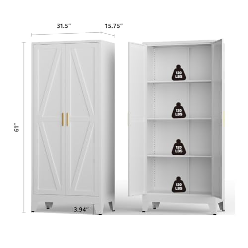 Metal Kitchen Pantry Cabinet