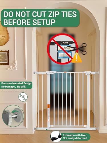 29.5 40.5" Baby Gate for Stairs