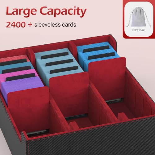 3 Row【2400+】Trading Card Storage Box