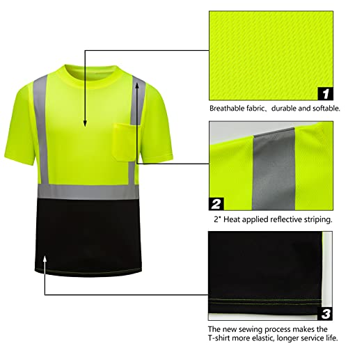 Hi Vis Safety Shirts (3 Count)
