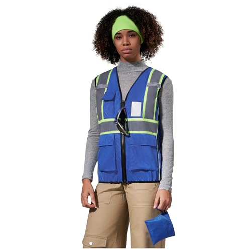 Blue work vest